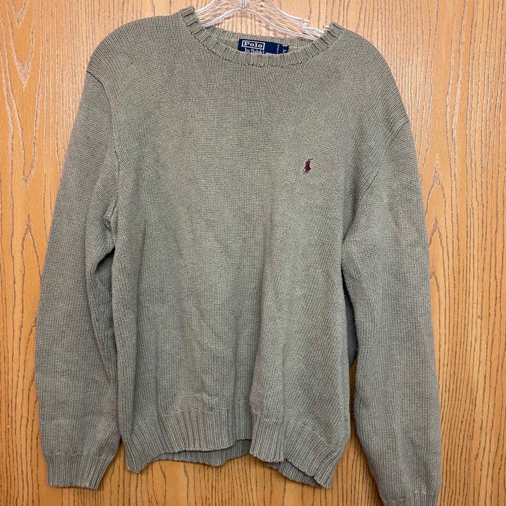 VINTAGE Polo by Ralph Lauren Green Crewneck